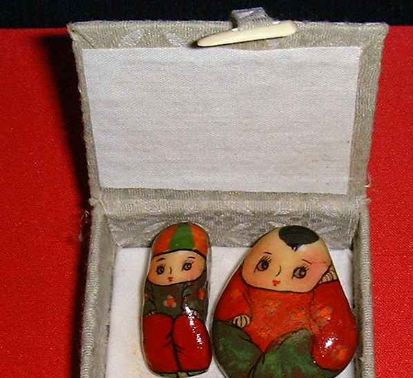 Stone painting: Children